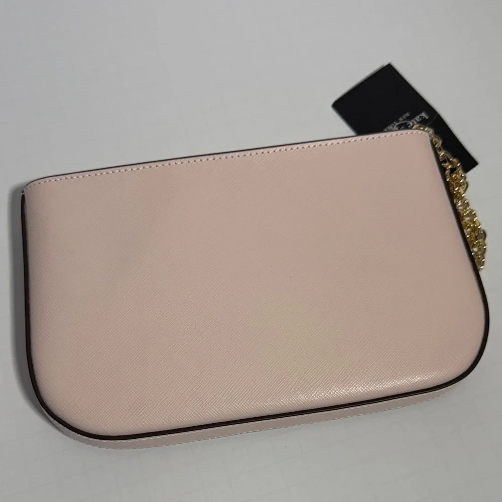 Kate Spade Madison Valentine Blush Pink and Red Heart Shoulder Bag - Picture 12 of 12